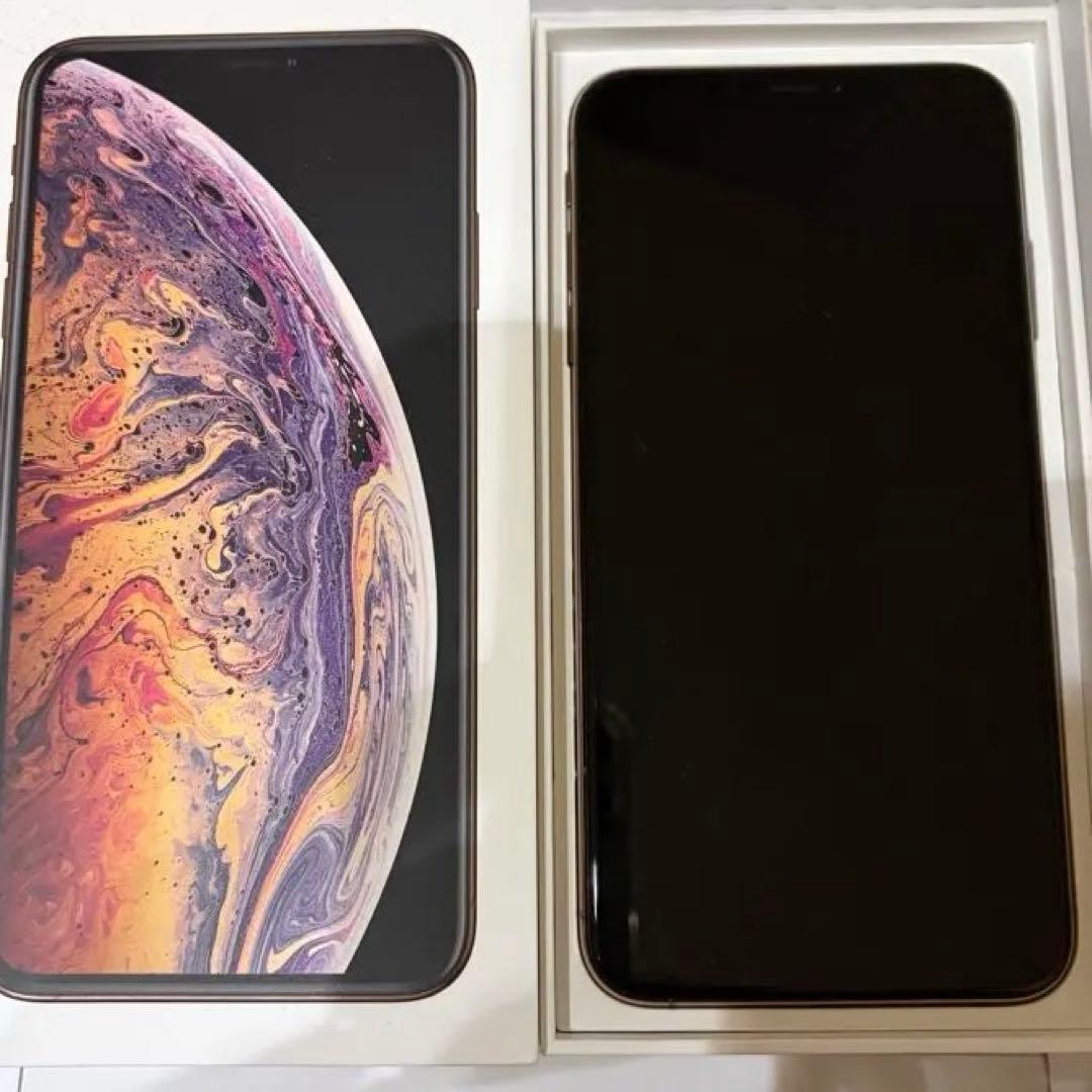 iPhone XsMaxゴールド256GB