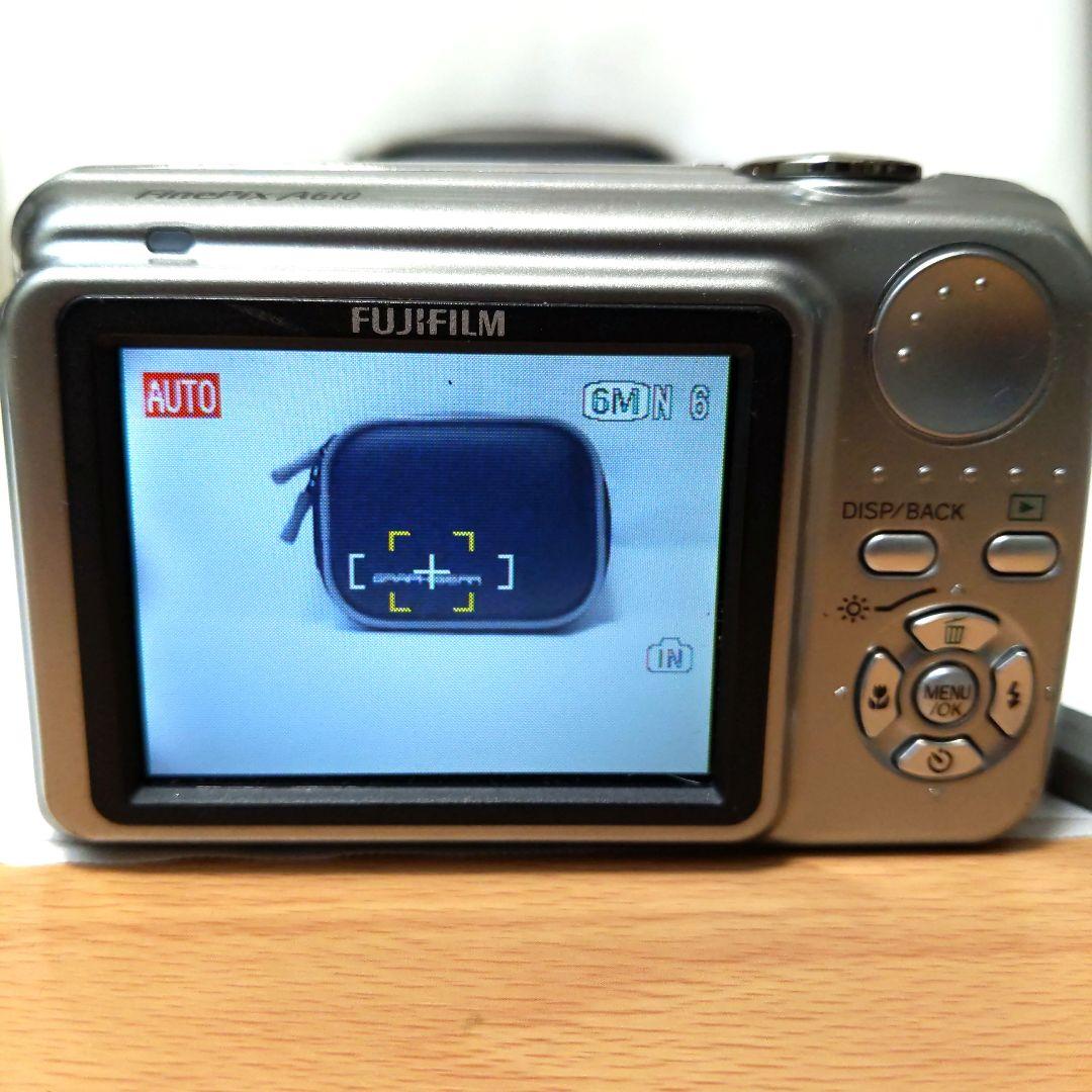 ふ 動作品 FUJIFILM FinePix A610 デジタルカメラ