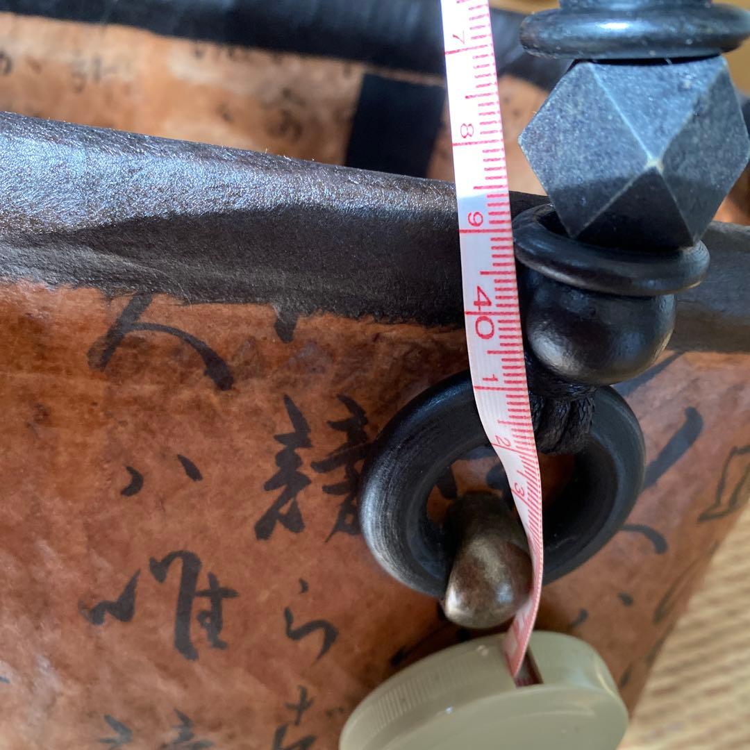 和紙の一貫張りデザインかごバッグ