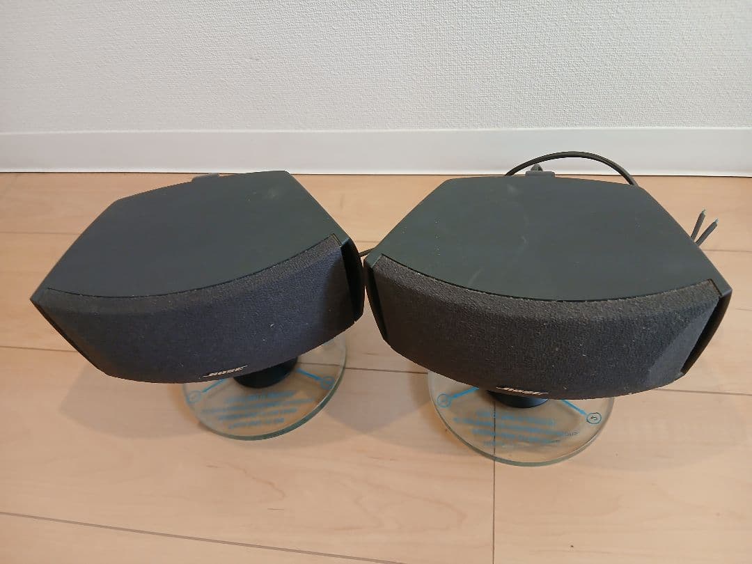 BOSE スピーカー 2個セット スタンド ガラス　希少