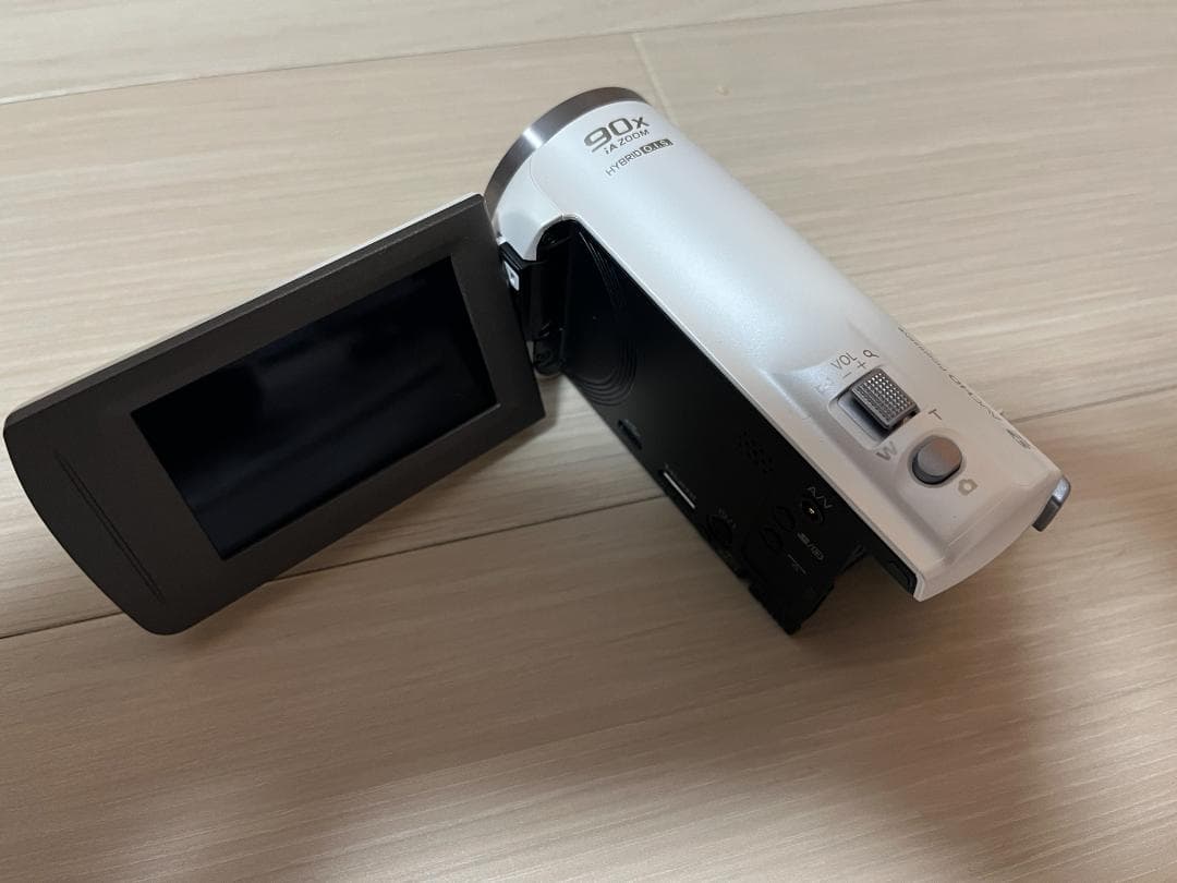 Panasonic HC-V480MS 90倍ズーム 手ブレ補正 バッテリー2本