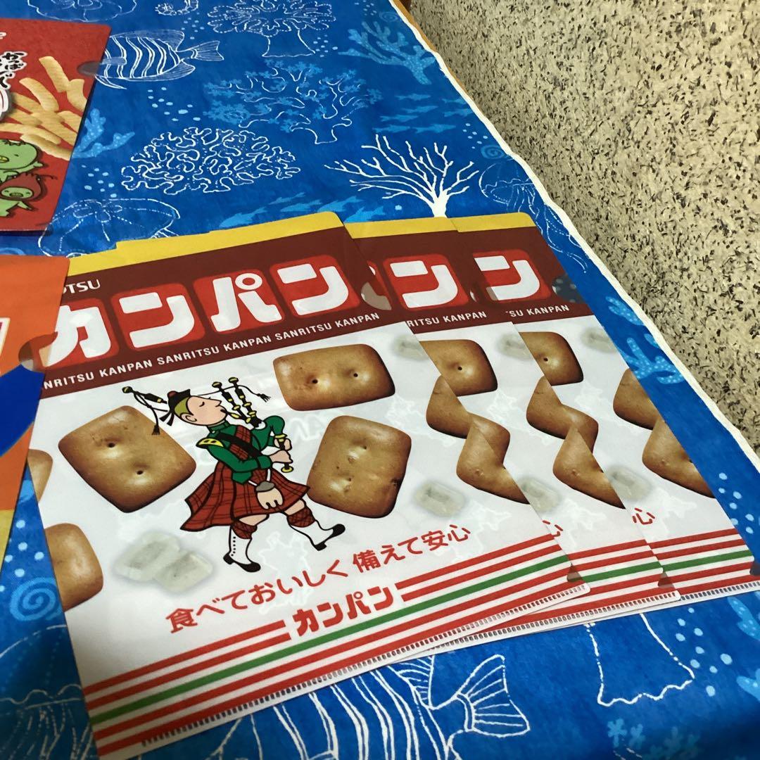 3594お菓子メーカークリアファイル