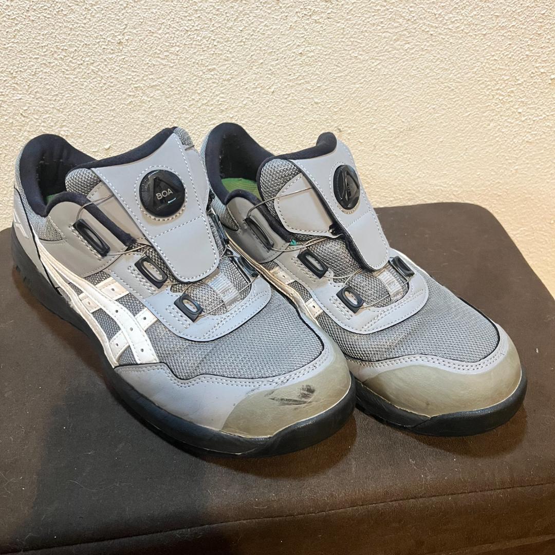 ASICS 　CP209 BOAシステム安全靴 グレー