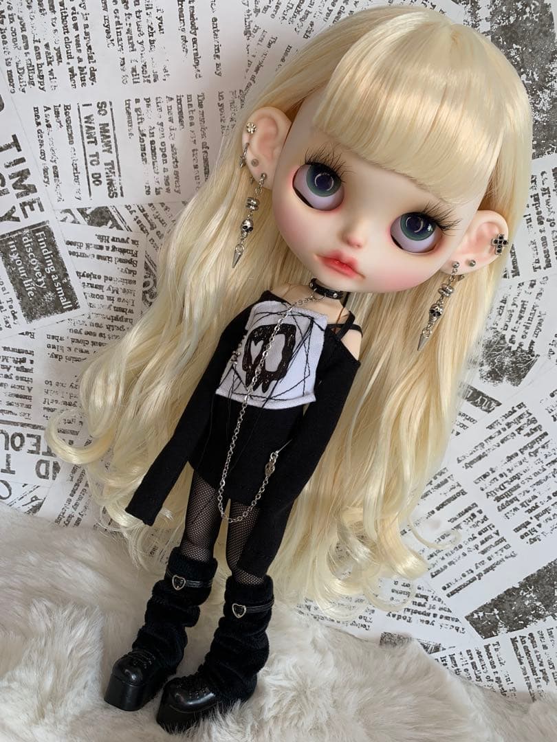 カスタムアイシードール アウトフィット付属 ★Icy Doll Custom