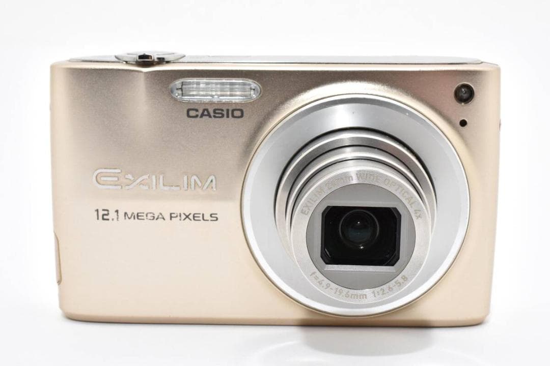 美品 カシオ　CASIO EXILIM EX-Z400 ゴールド ＃A461