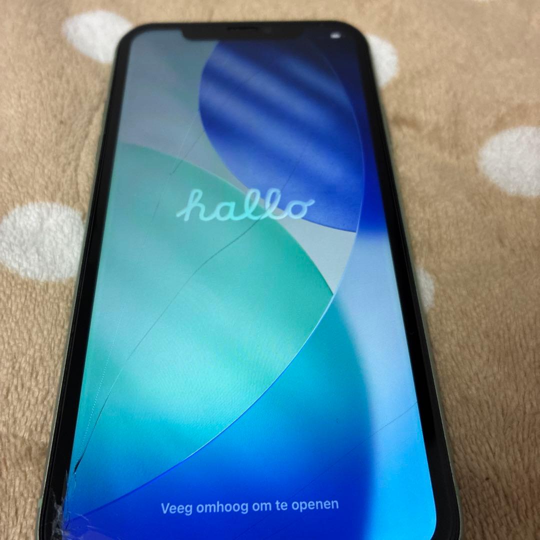 Apple iPhone 11　グリーン　本体