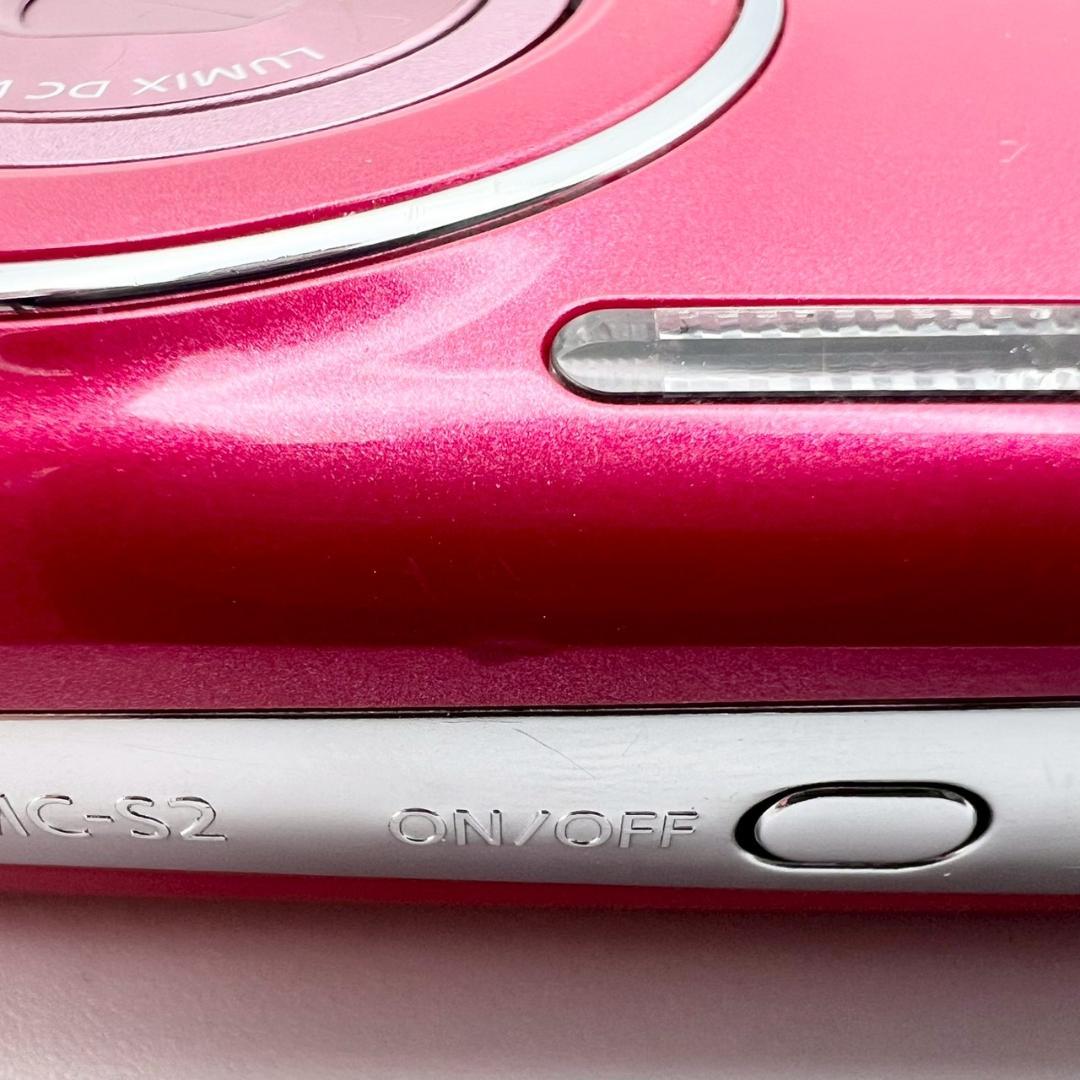 【完動品】Panasonic LUMIX DMC-S2 コンデジ ピンク