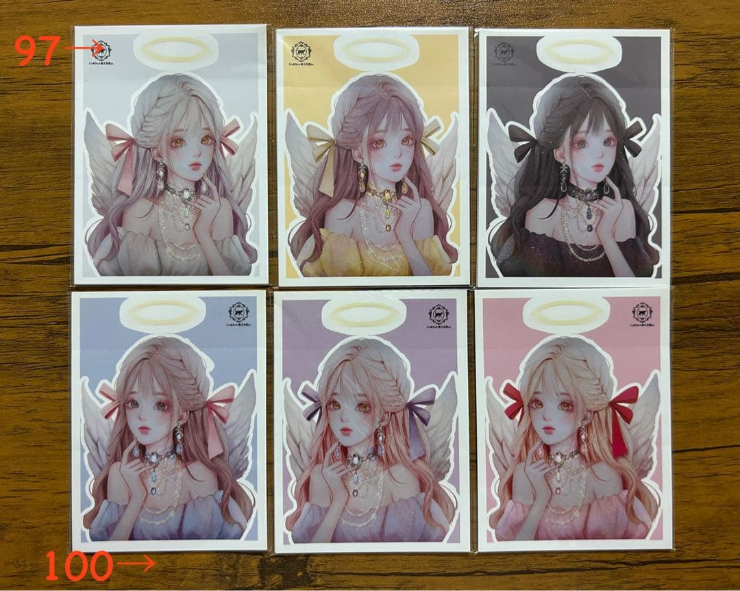 人物ステッカー　にゃあちゃんの文具屋さん　②
