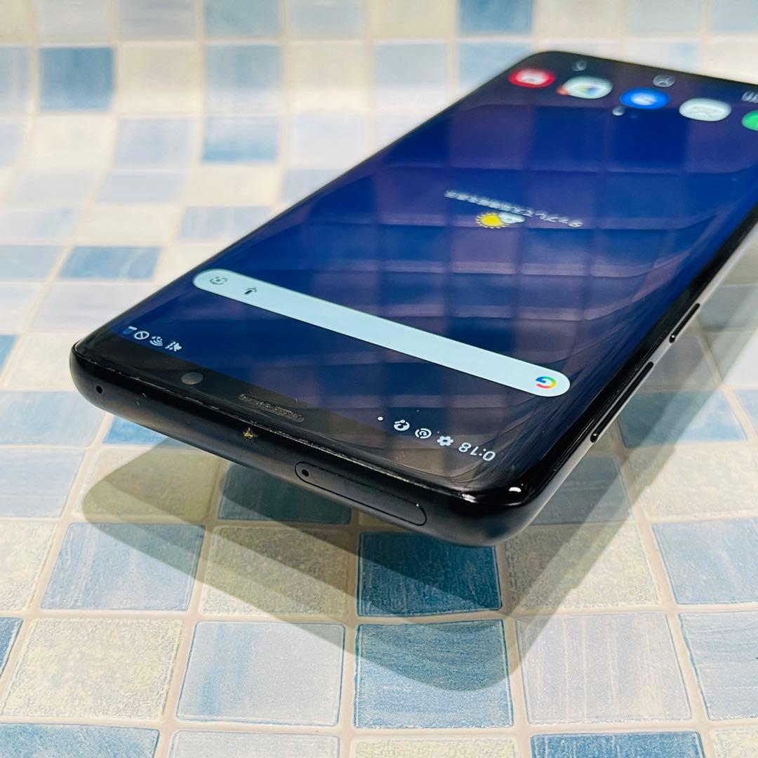 SIMフリー Galaxy S9+ 64GB ミッドナイトブラック 電池良好