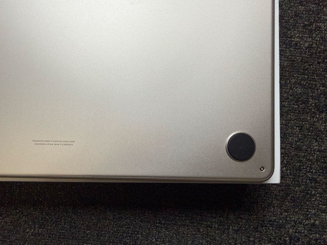 MacBook Air 13インチ M2 2022 スターライト 256GB