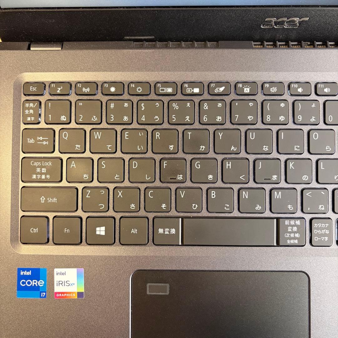 【メモリ20GB】Acer Aspire5 win11/i7/SSD:512GB