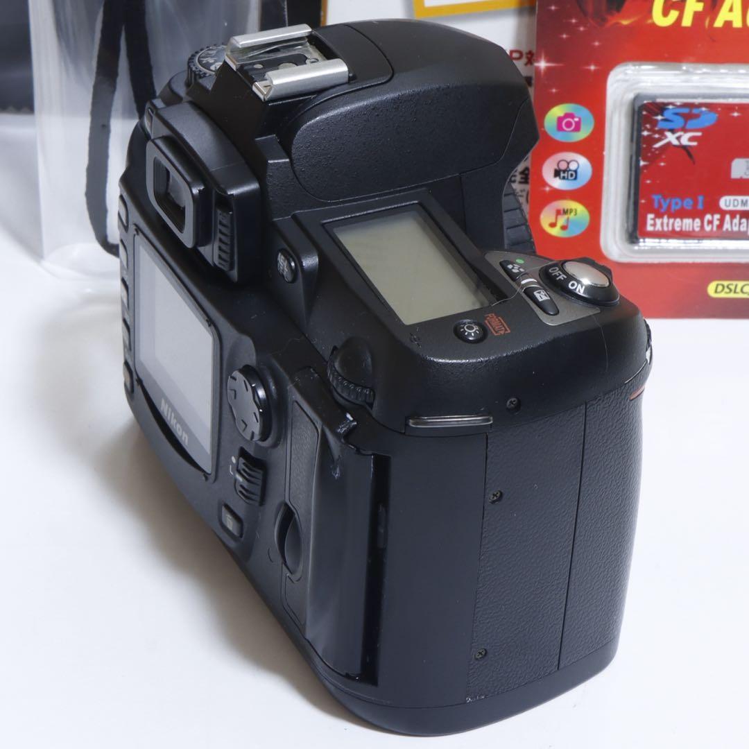 ★ スマホ転送⭕️一眼レフ★望遠★WiFi★ Nikon D70セット♪