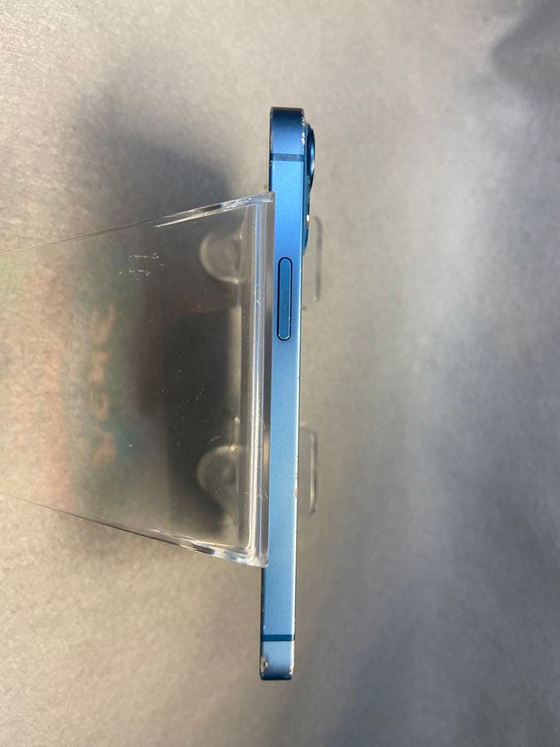 中古 国内版 SIMフリー iPhone13 mini 256GB ブルー色