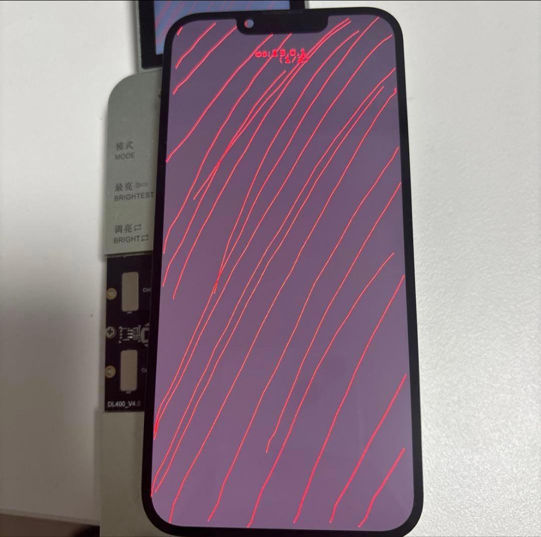 【純正★ほぼ新品】iPhone 13 mini 液晶パネル 防水テープ付　05