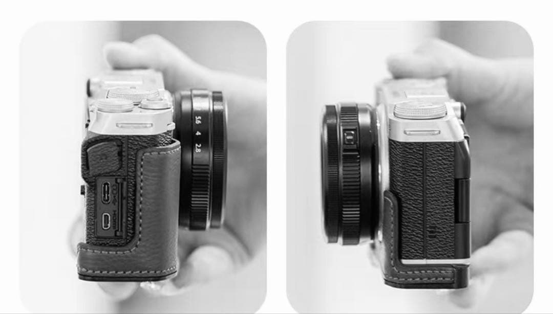 本革カメラケース 富士フイルム FUJIFILM xm5用