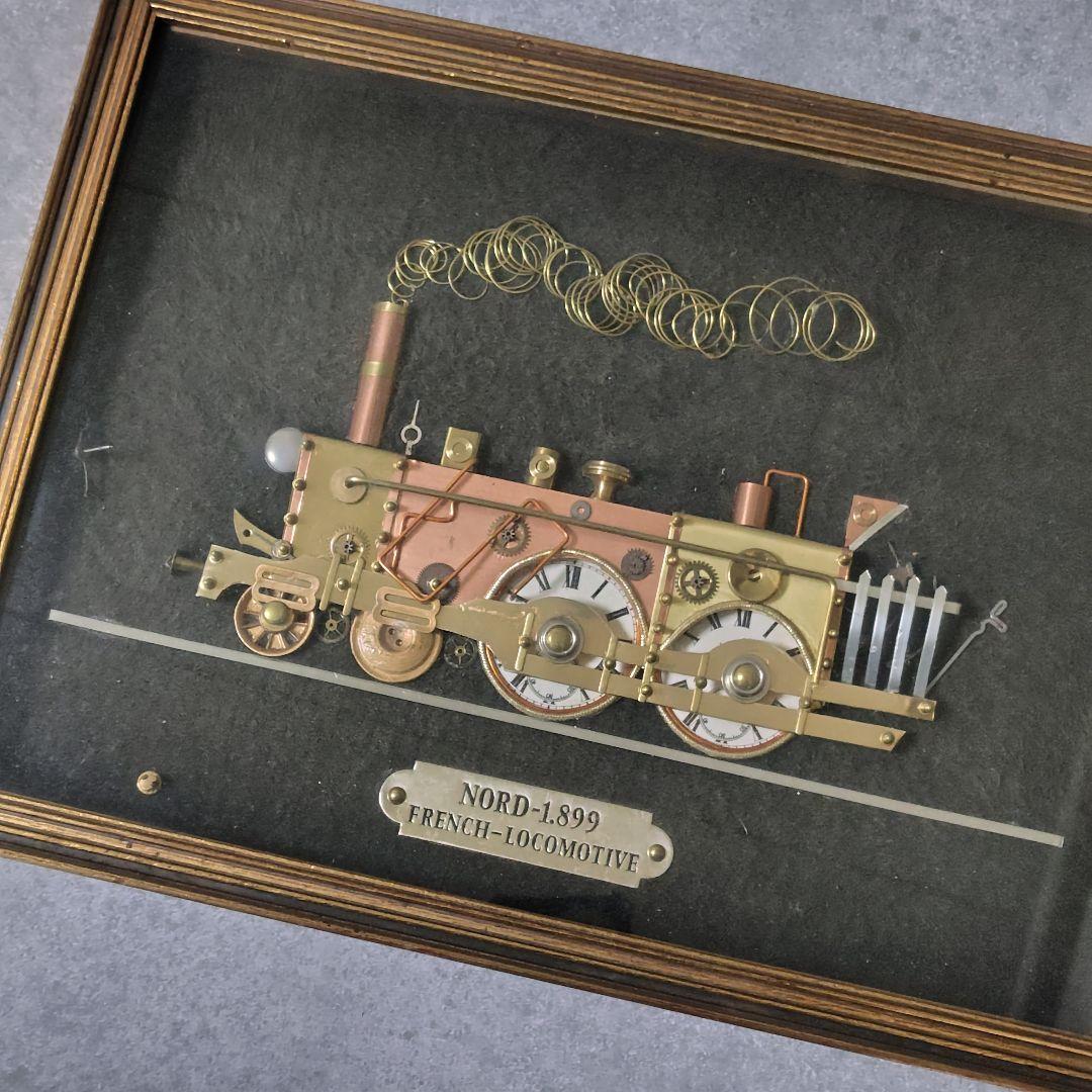 【ヴィンテージ】NORD-1899 FRENCH-LOCOMOTIVE蒸気機関車