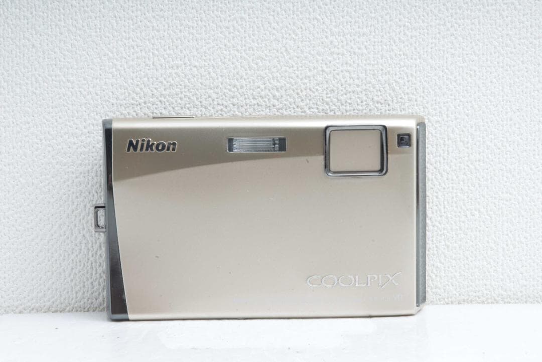 【極美品】Nikon COOLPIX S60 リッチゴールド｜大画面タッチパネル