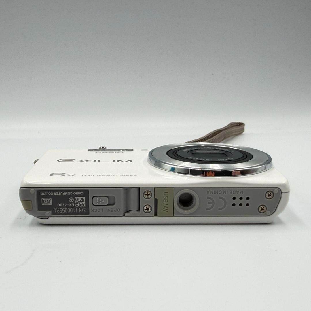 【動作品・転送特典無料あり】CASIO EXILIM EX-Z780 WHITE