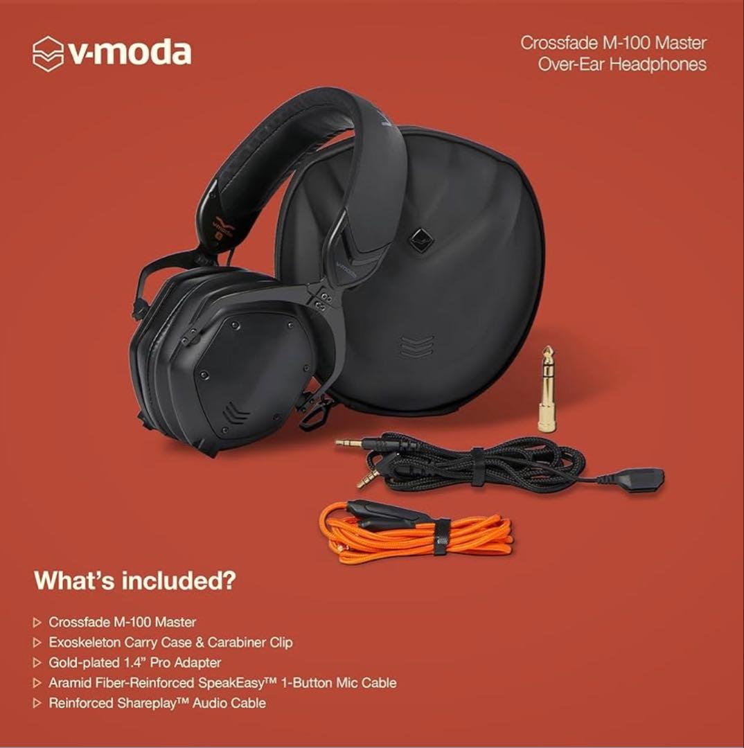 V-MODA M-100 有線接続専用ヘッドホン