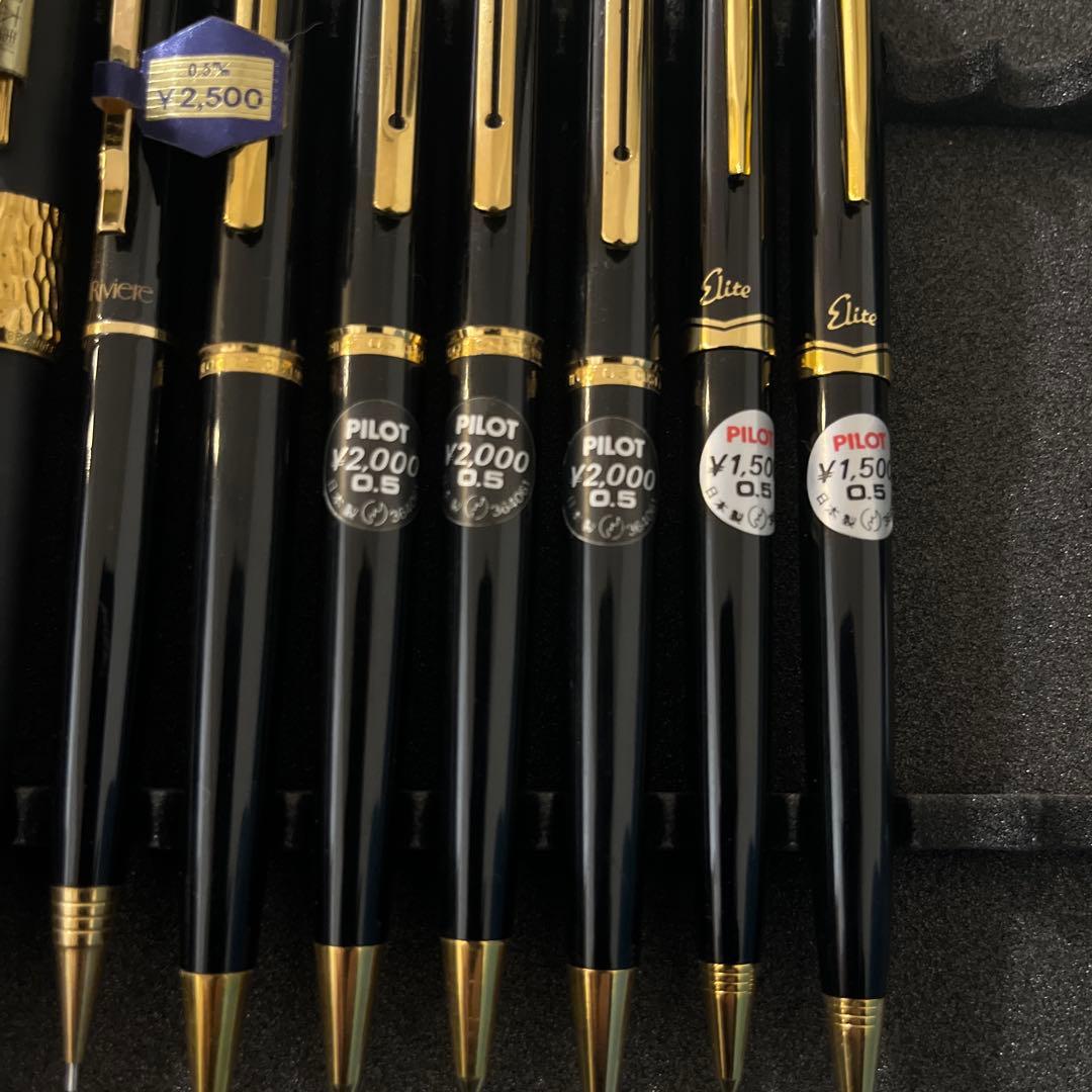 PILOT フレフレ ステンレス 等 黒軸 銀軸 シャーペンまとめ売り