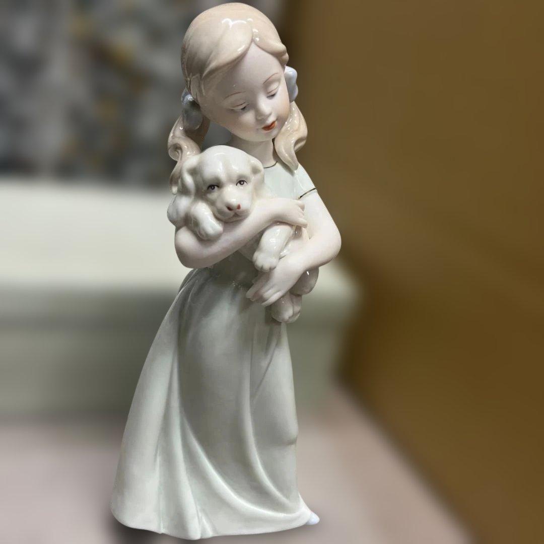 夢みる三姉妹 3体セット 東京銀座　トップアート 磁器製 箱付 少女 人形
