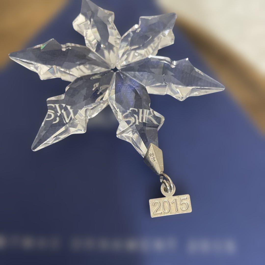 SWAROVSKI クリスタルオーナメント 2015〜2028年4個セット