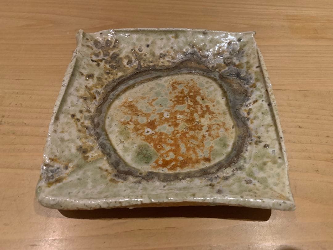 辻村塊 作　角皿 二客