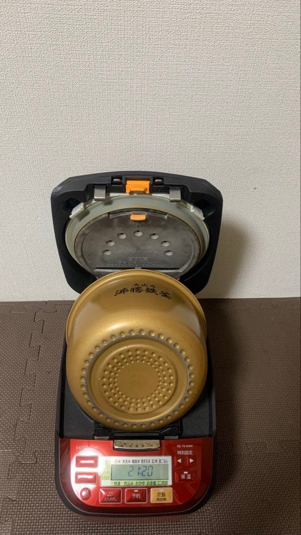 HITACHI RZ-TS104M IHジャー炊飯器 5.5合炊き　2021年製