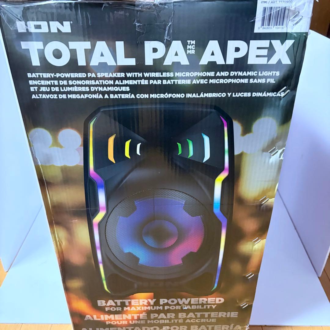 ION Audio オールインワン・スピーカーシステムTotal PA Apex