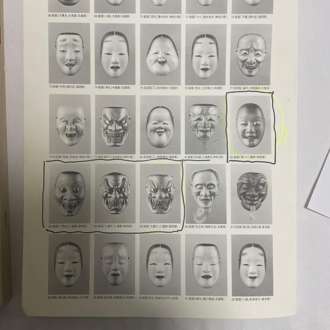 能面釣眼