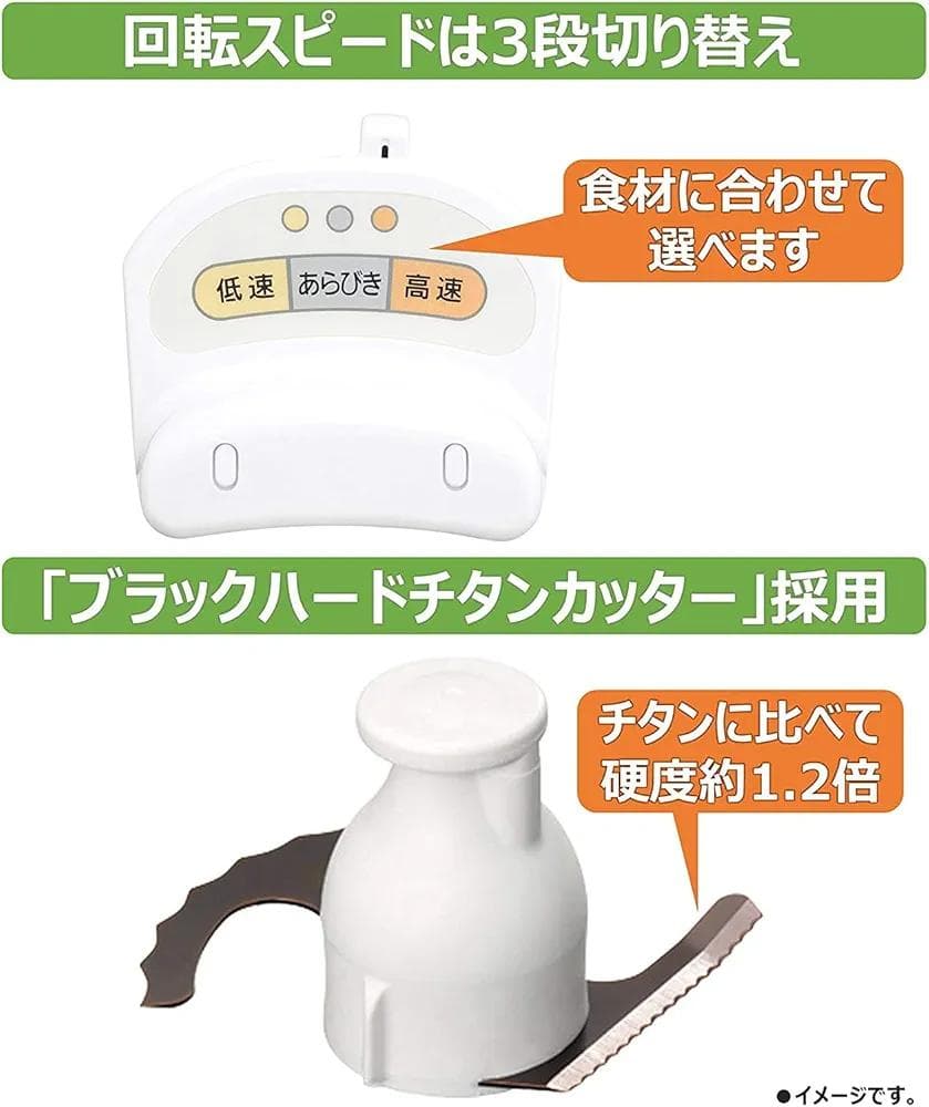 美品☆欠品なしPanasonic MK-K81-W フードプロセッサー ホワイト