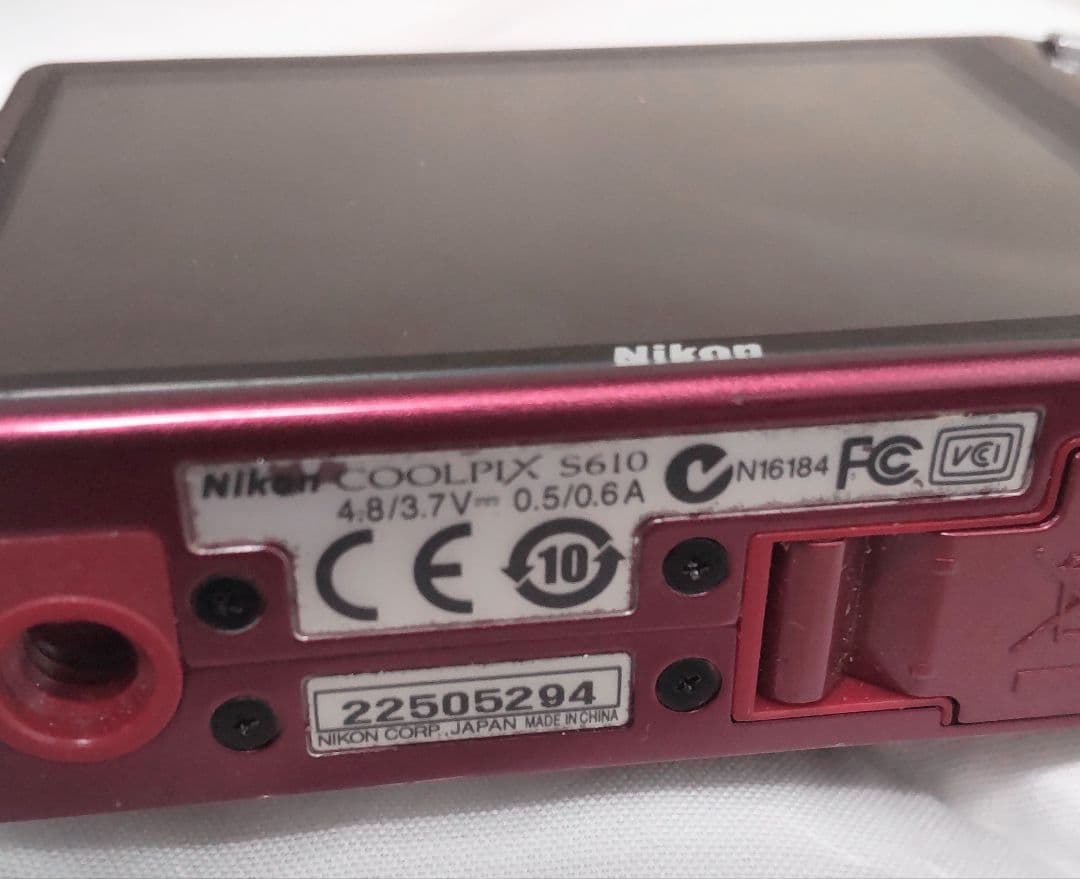 Nikon COOLPIX S610 NH-65P EN-EL12 ジャンク
