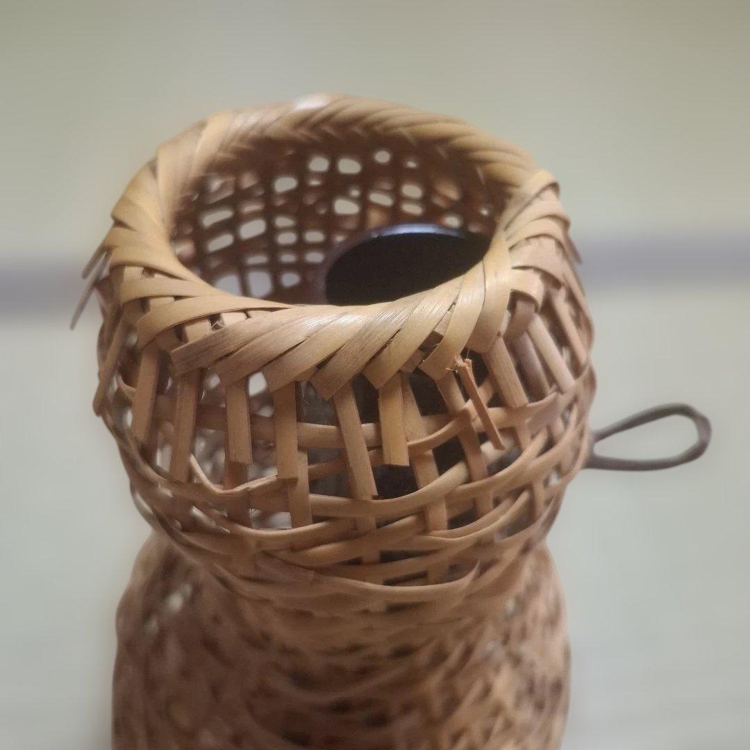 茶道具　有馬籠　掛花入　花器　昭竹斎