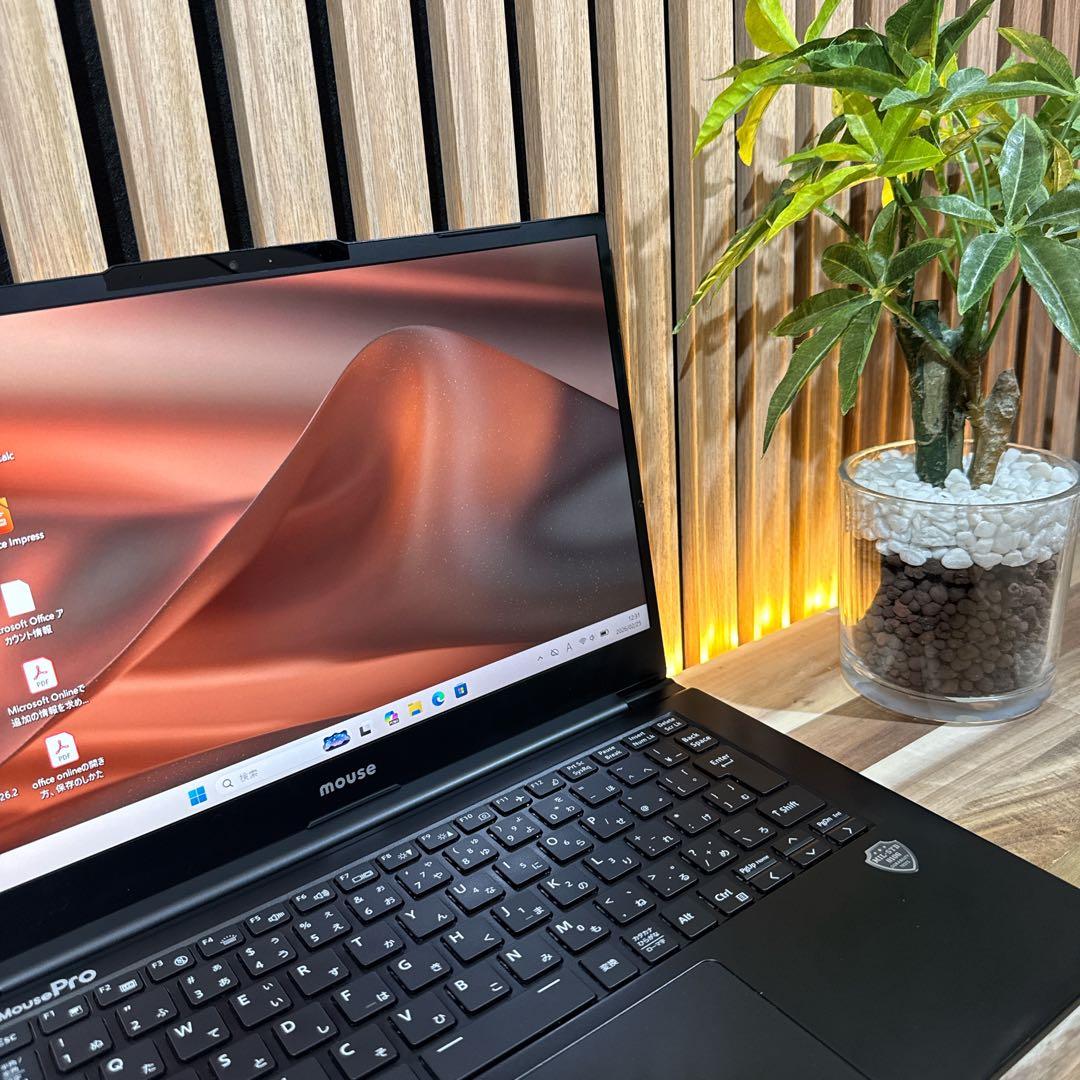 2022年モデル‼️Mouse☘️最高峰i7☘メモリ16GB☘️FHD☘ノートパソコン