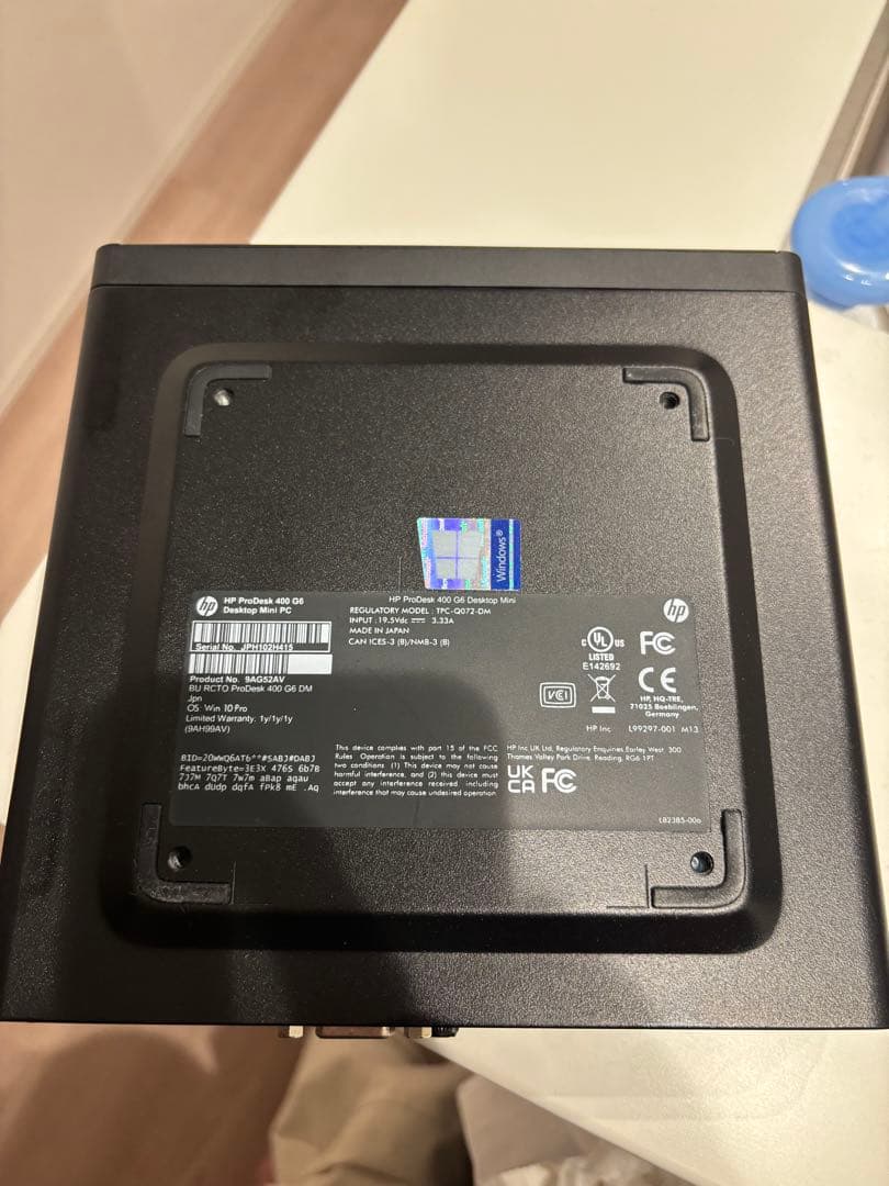 HP ProDesk 400 G6 メモリ16GB SSD512GB 第10世代