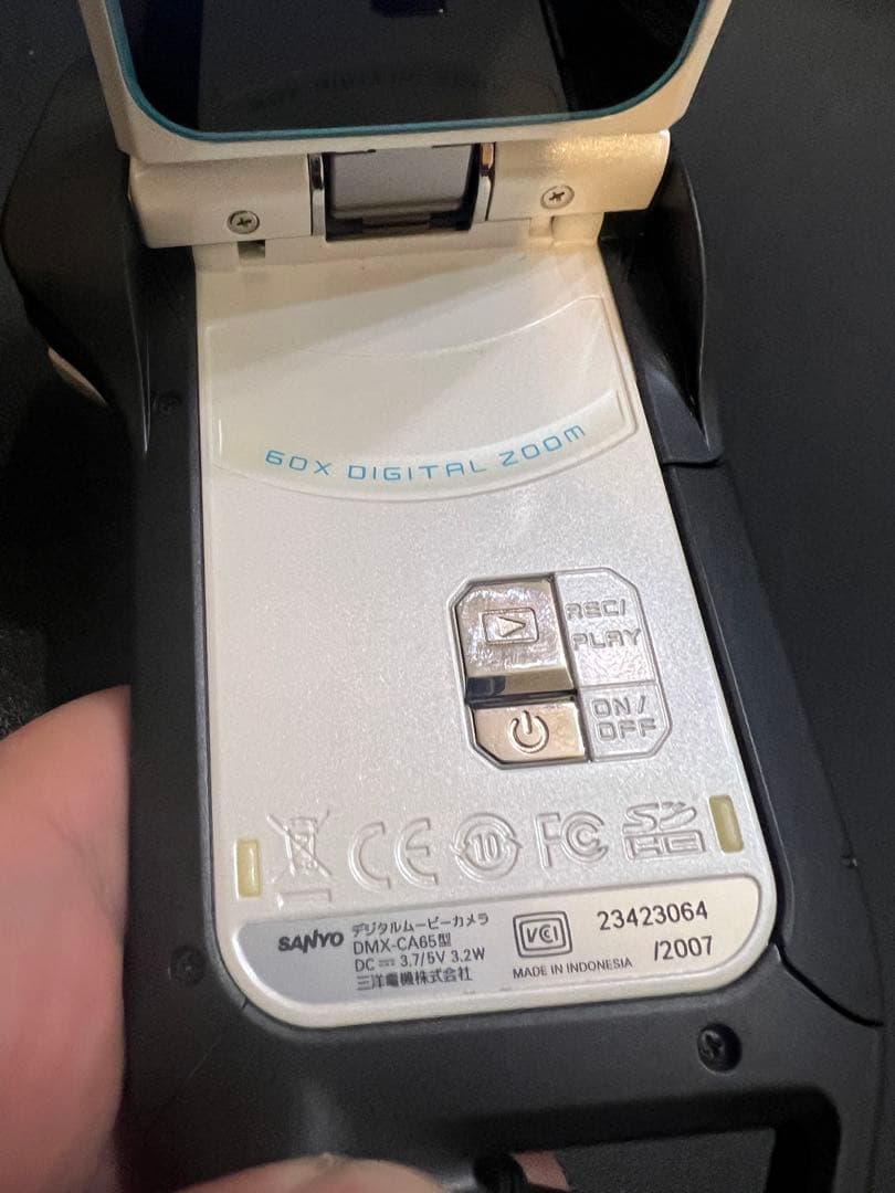 SANYO DMX-CA65 Xacti CA65 ビデオカメラ　可動品　美品