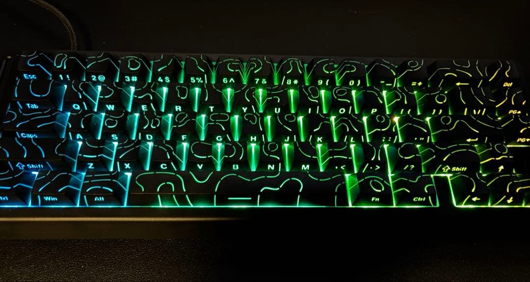 ATTACK SHARK X68 HE 磁気スイッチ ラピッドトリガー ブラック