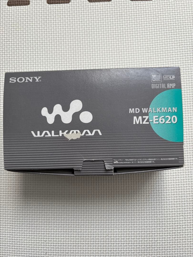 SONY ポータブルMD WALKMAN MZ-E620