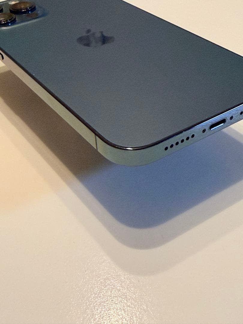 Apple iPhone12 ProMax 256GBブルー 100%バッテリー