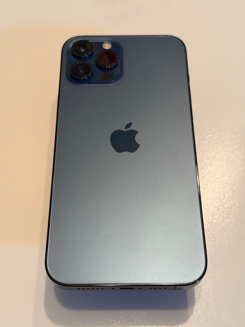Apple iPhone12 ProMax 256GBブルー 100%バッテリー