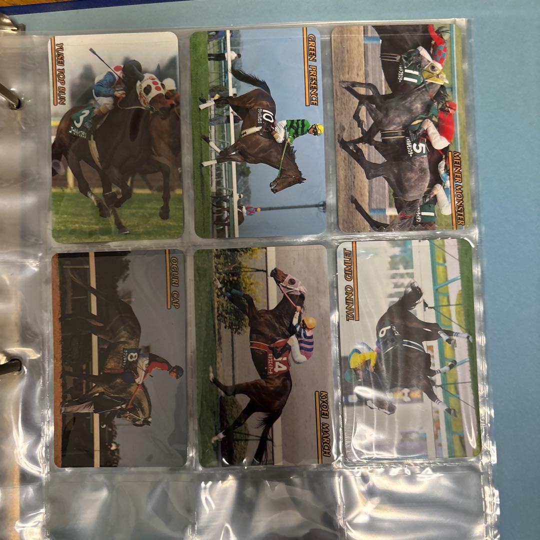 東ハト　競馬カード　ファイル　サイレンススズカ　カード　ナリタブライアン　未開封