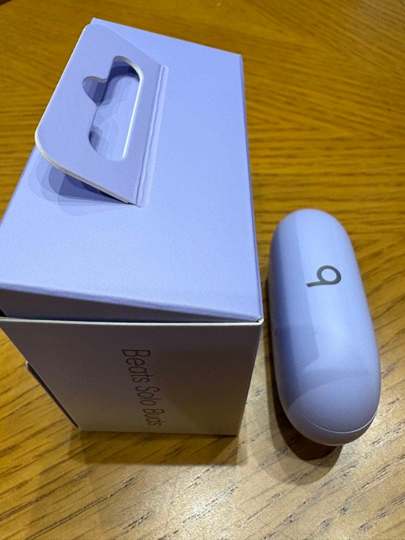 Beats Solo Buds パープル完全ワイヤレスイヤホンケース付き
