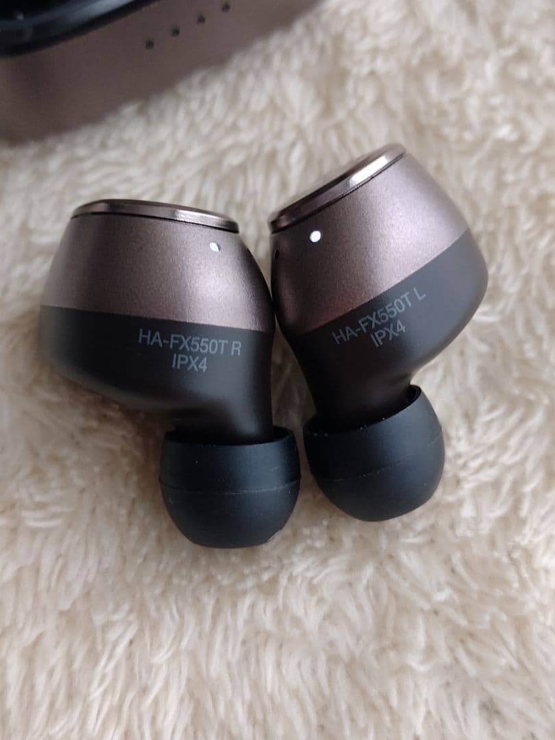 Victor　ワイヤレスイヤホン　HA-FX550T　ブロンズ