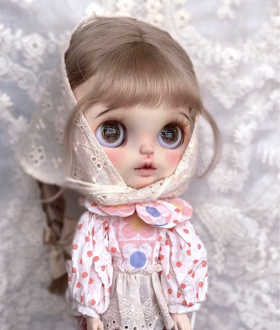 作家様カスタムブライス 人形 かわいい 幼い まんまる フルセット