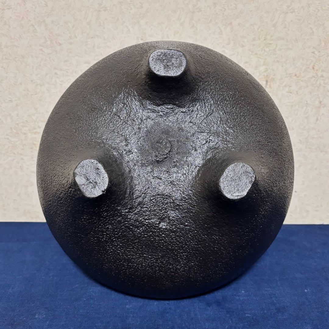 風炉 茶釜 炉釜 電熱器 鬼面風炉釜 野々田電熱器 炭型電熱器 敷板 茶道具