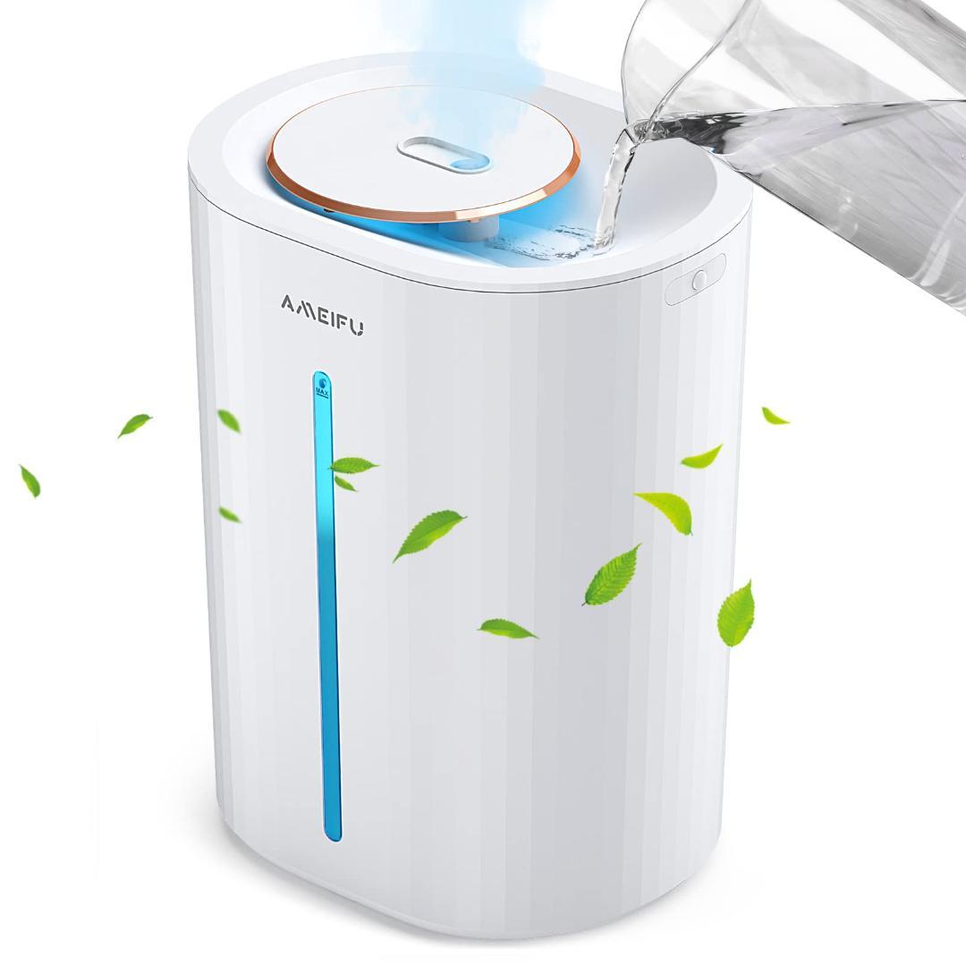 加湿器 65L 次亜塩素酸水対応 超音波式 卓上 加湿量最大300mlh