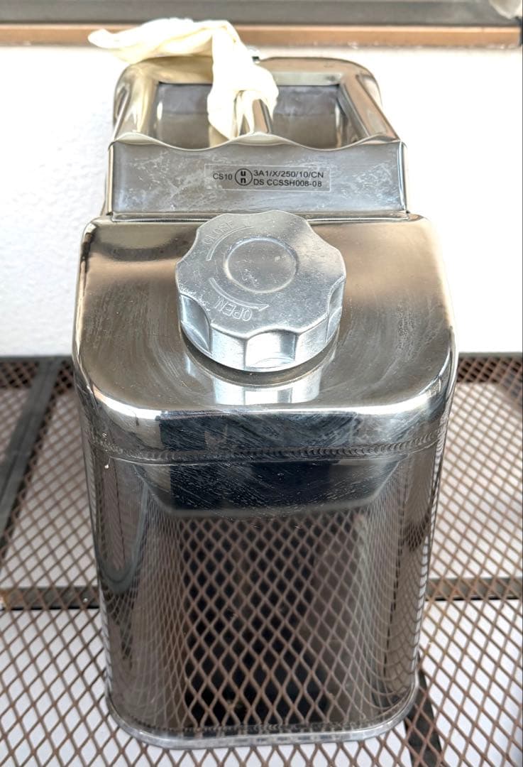 JGサービス ステンレス携行缶 JG-30 30L 2缶セット