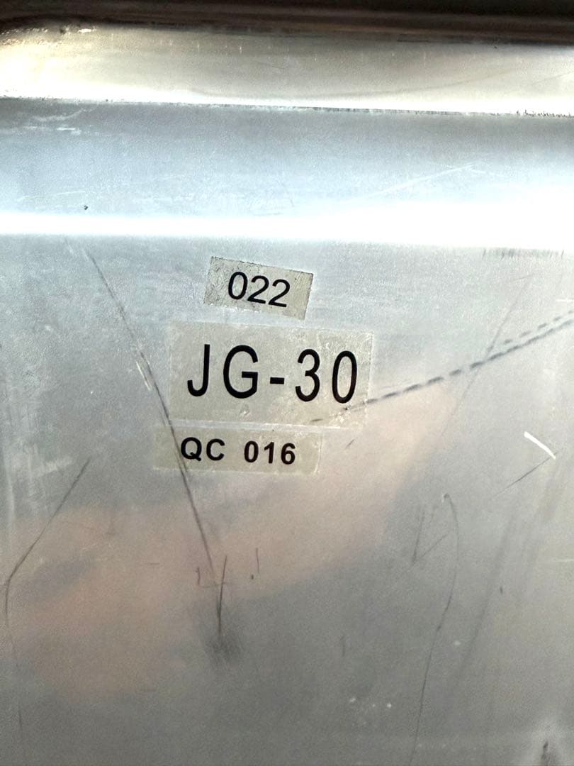 JGサービス ステンレス携行缶 JG-30 30L 2缶セット