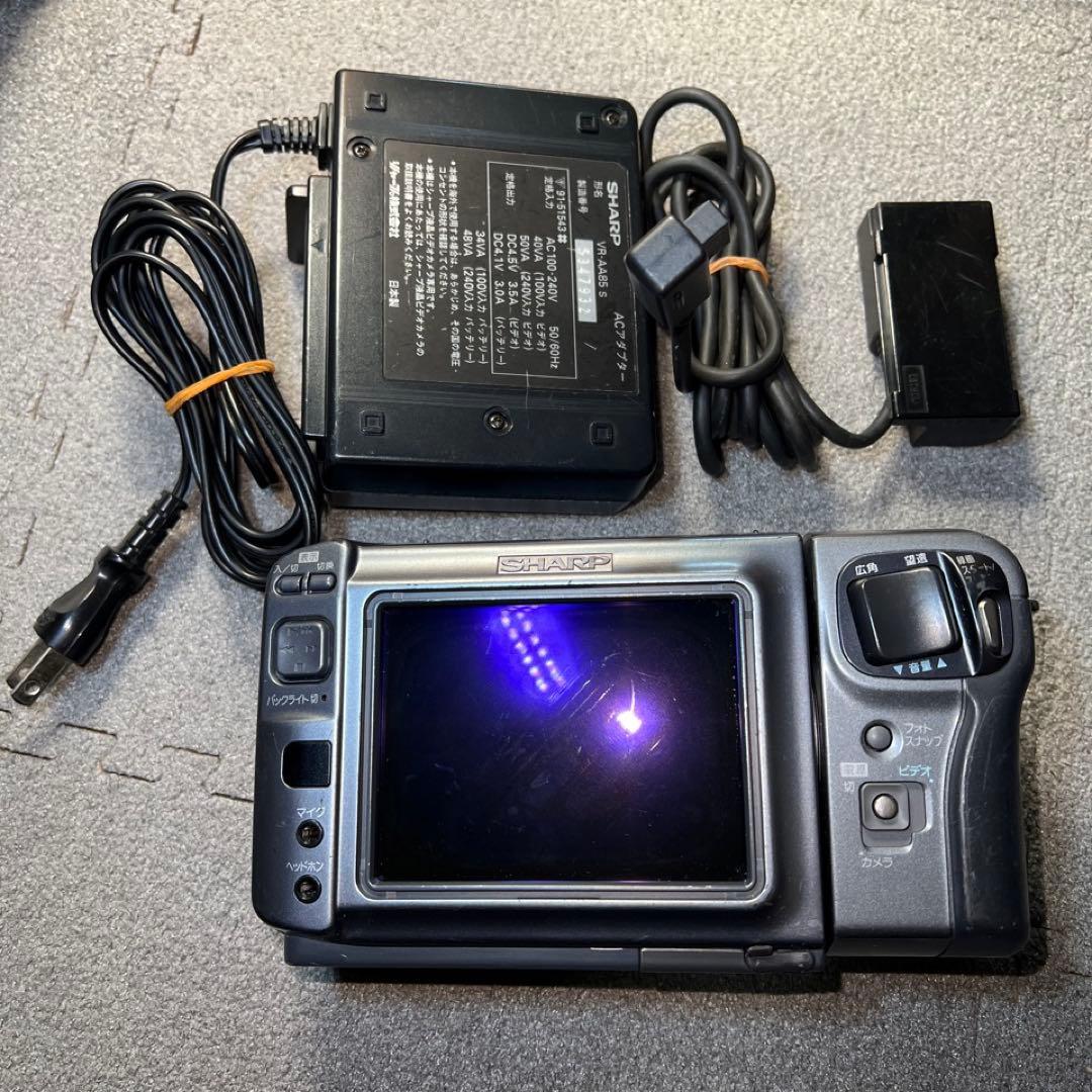 ☆動作OK SHARP VL-DC1 ビデオカメラ miniDV