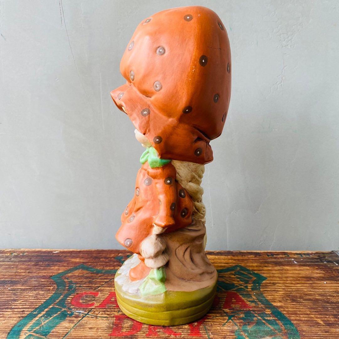 【1970s USA vintage】Sunbonnet Sue 女の子 置物